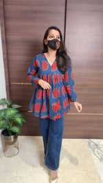 Peplum top(10571)