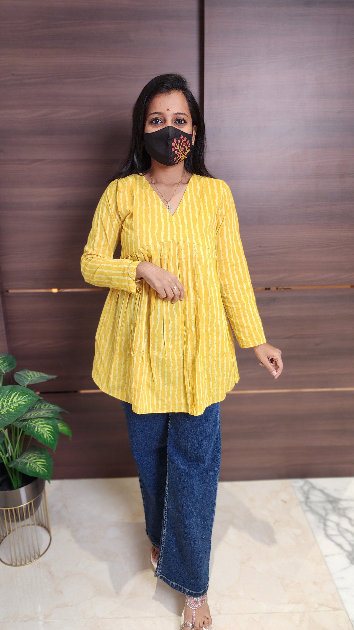 Peplum top (10572)