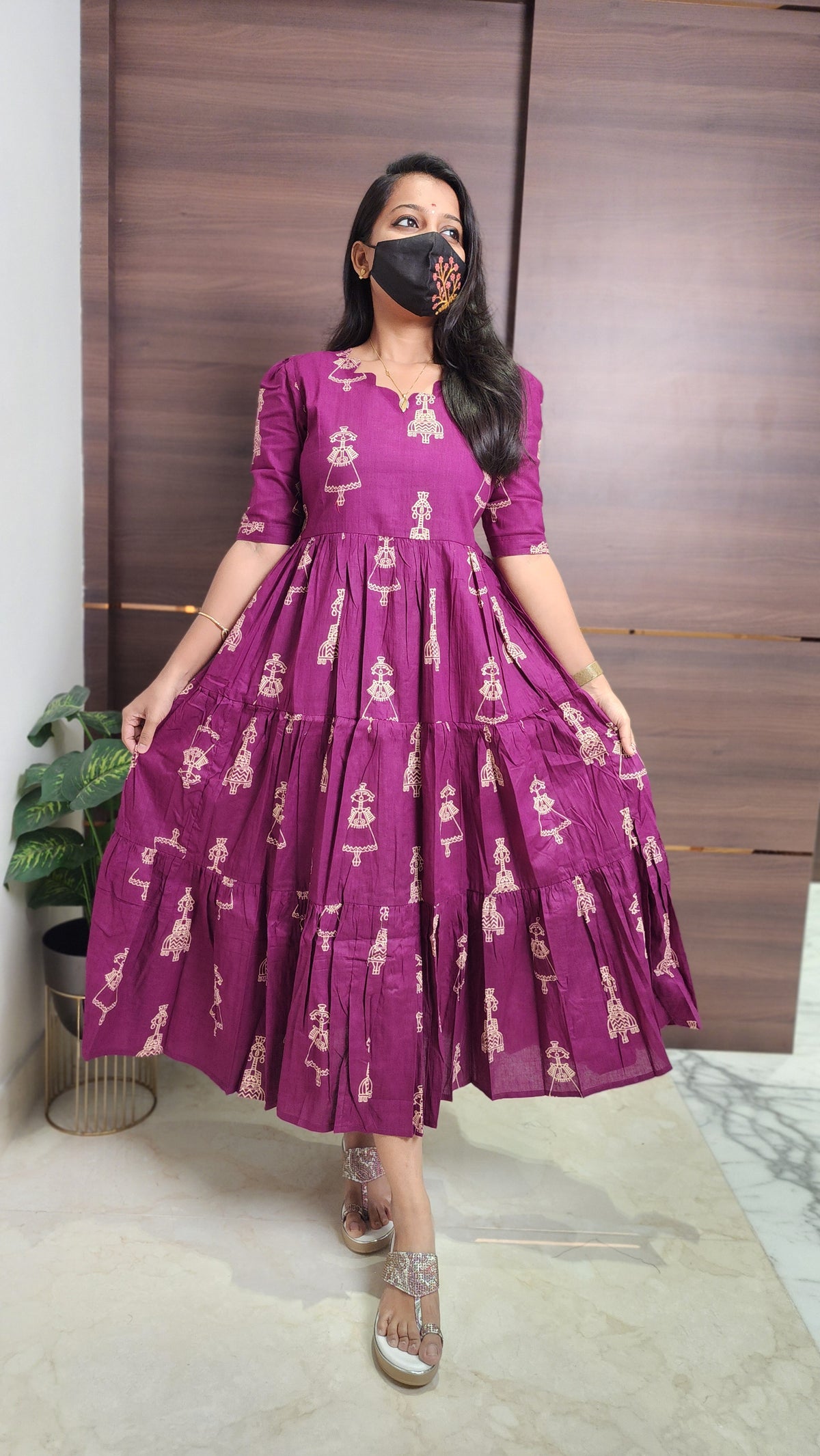 Jaipur Western Wear Frock (10573)