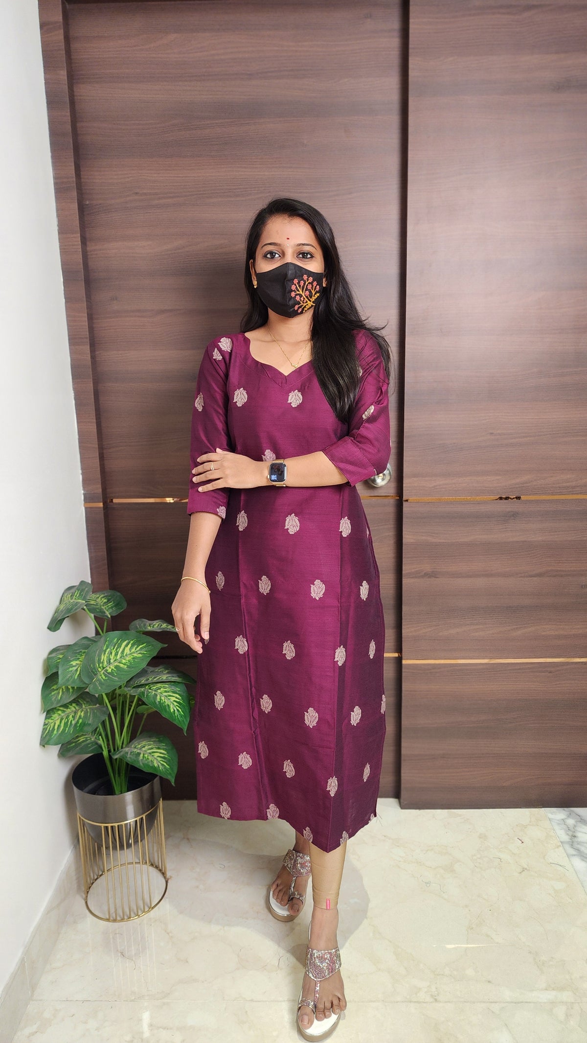 Ethnic kurti(10585)