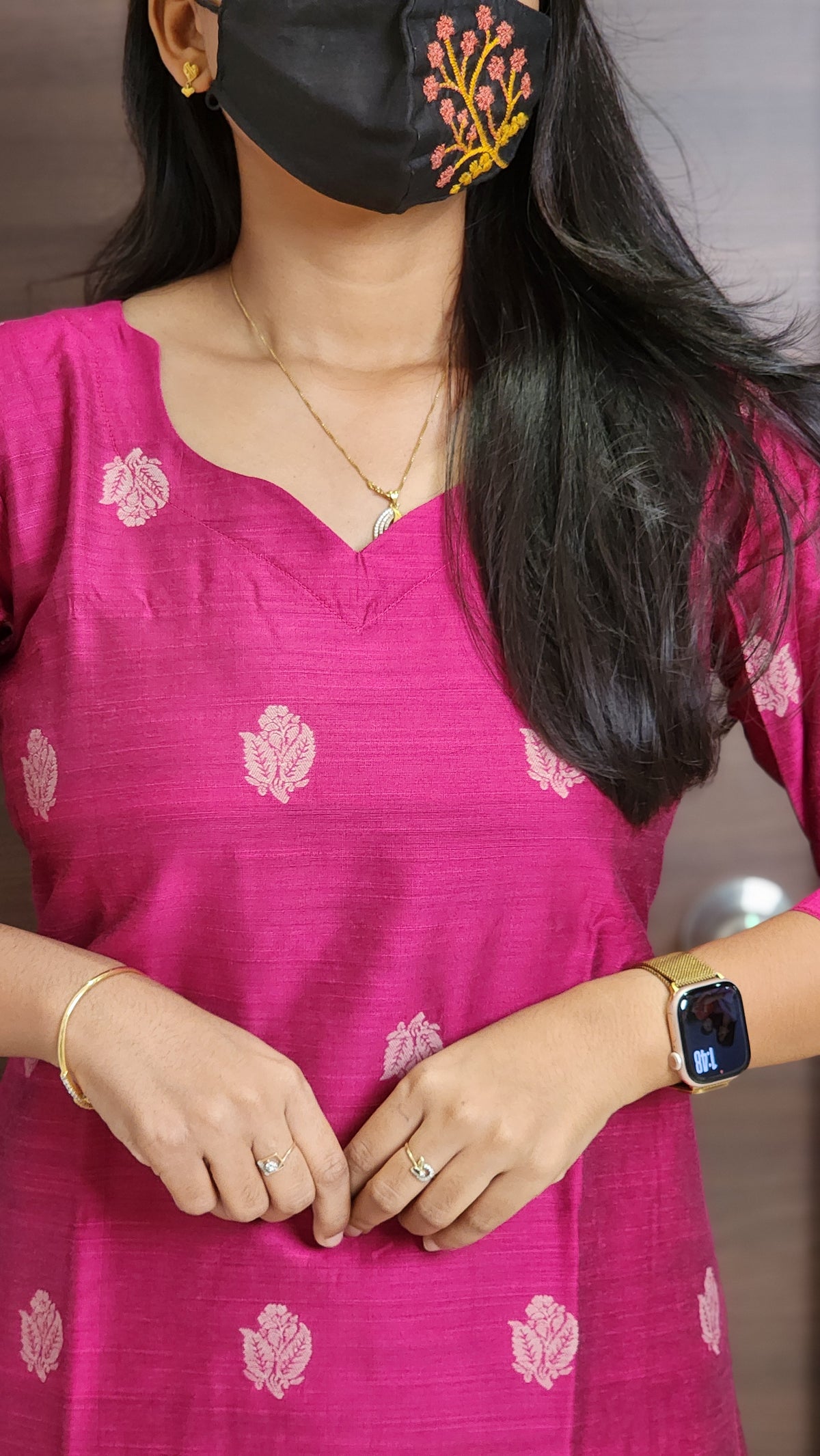 Ethnic kurti(10587)