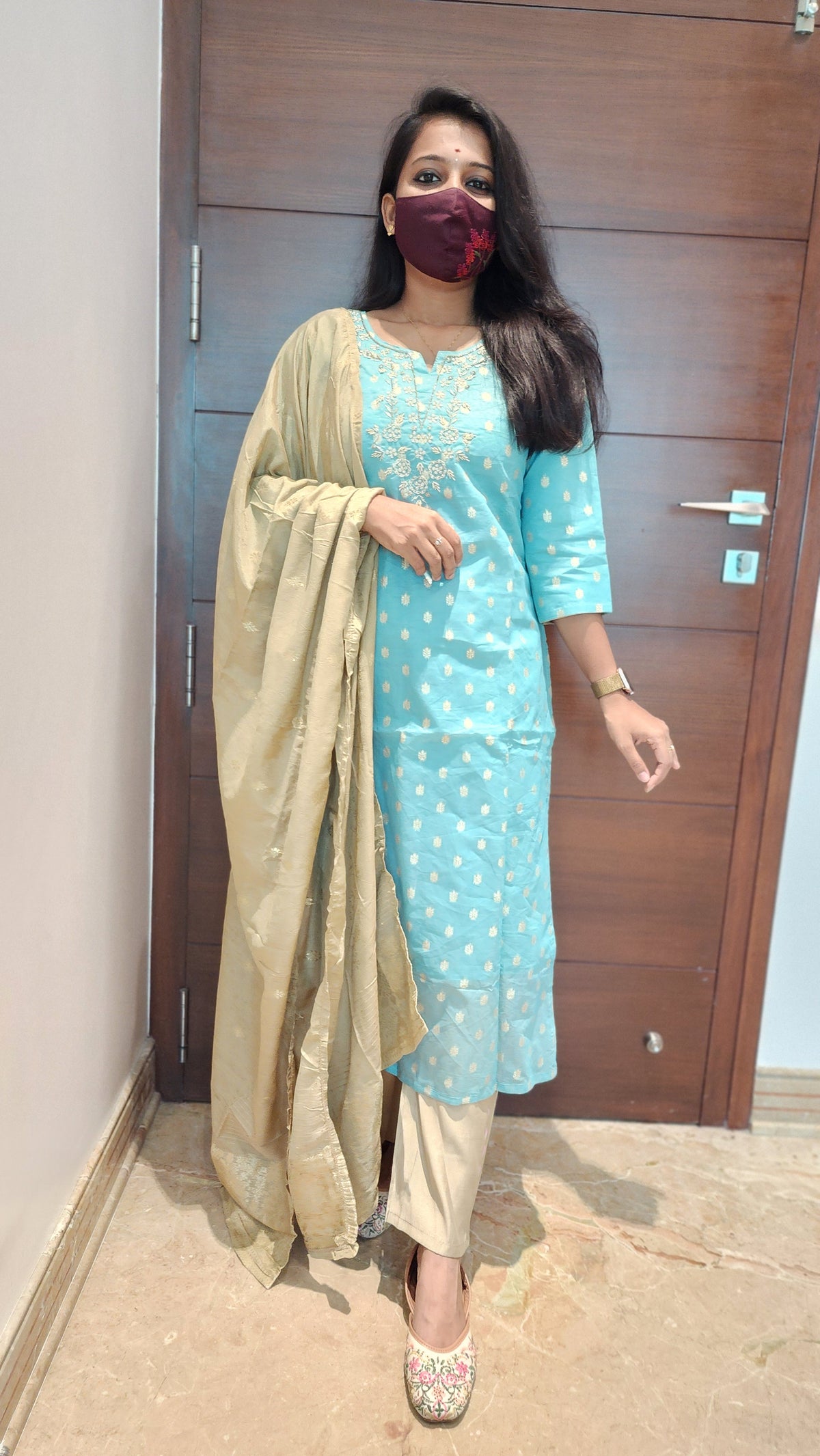 Ethnic Salwar Set (10637)c2