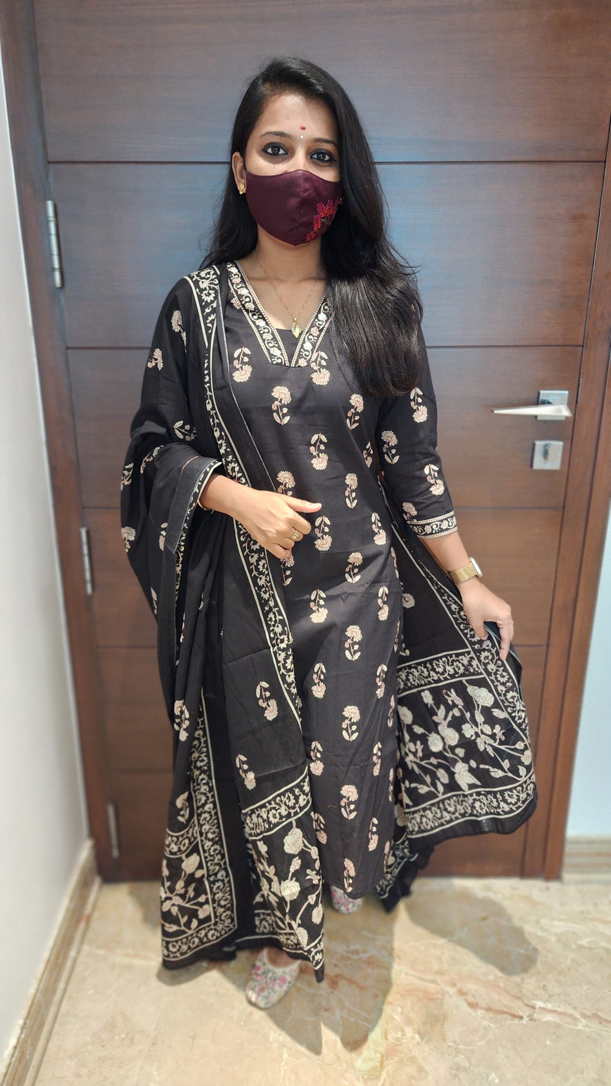 Cotton salwar set(10639)c2