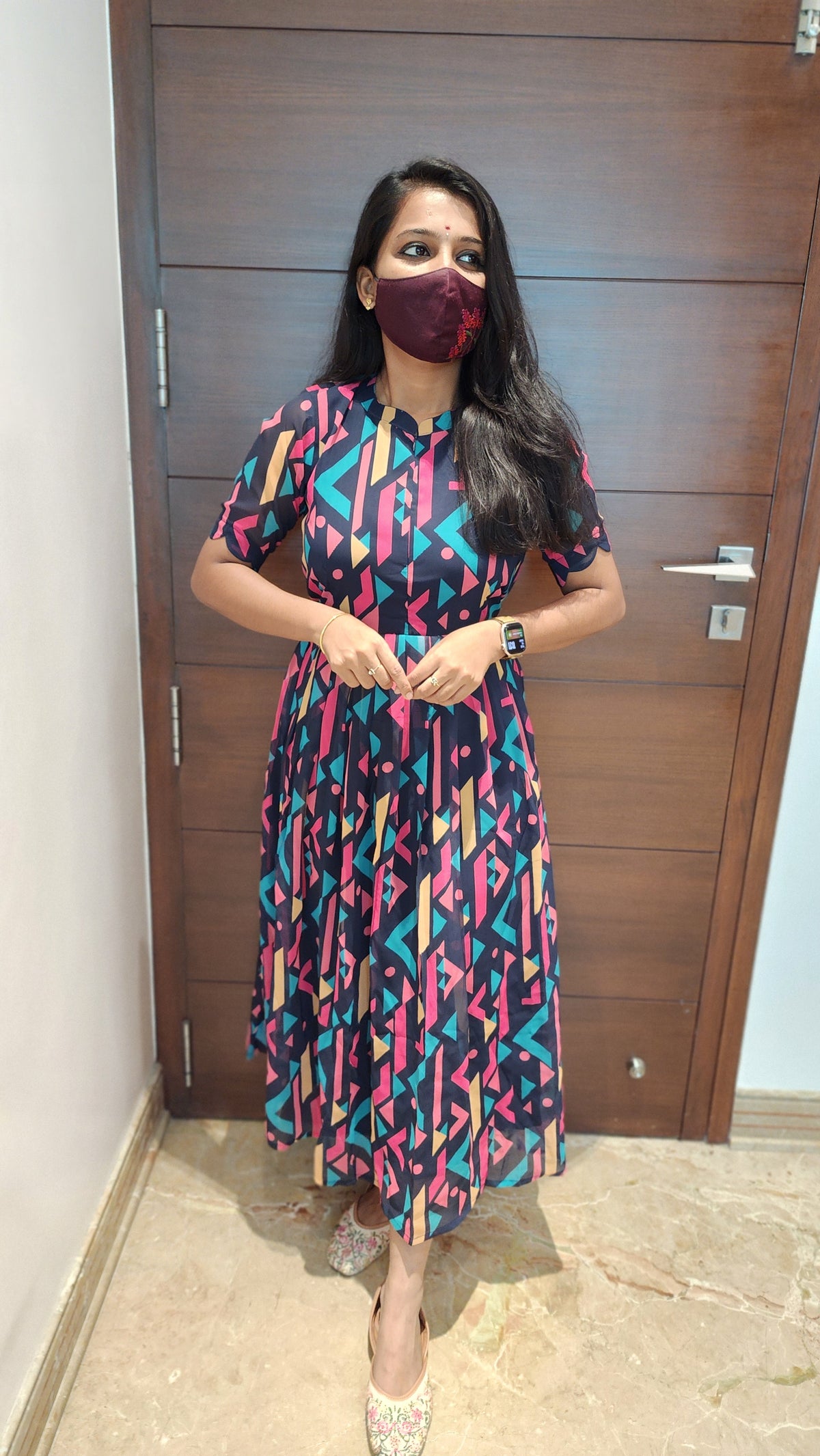 Western wear frock(10630)