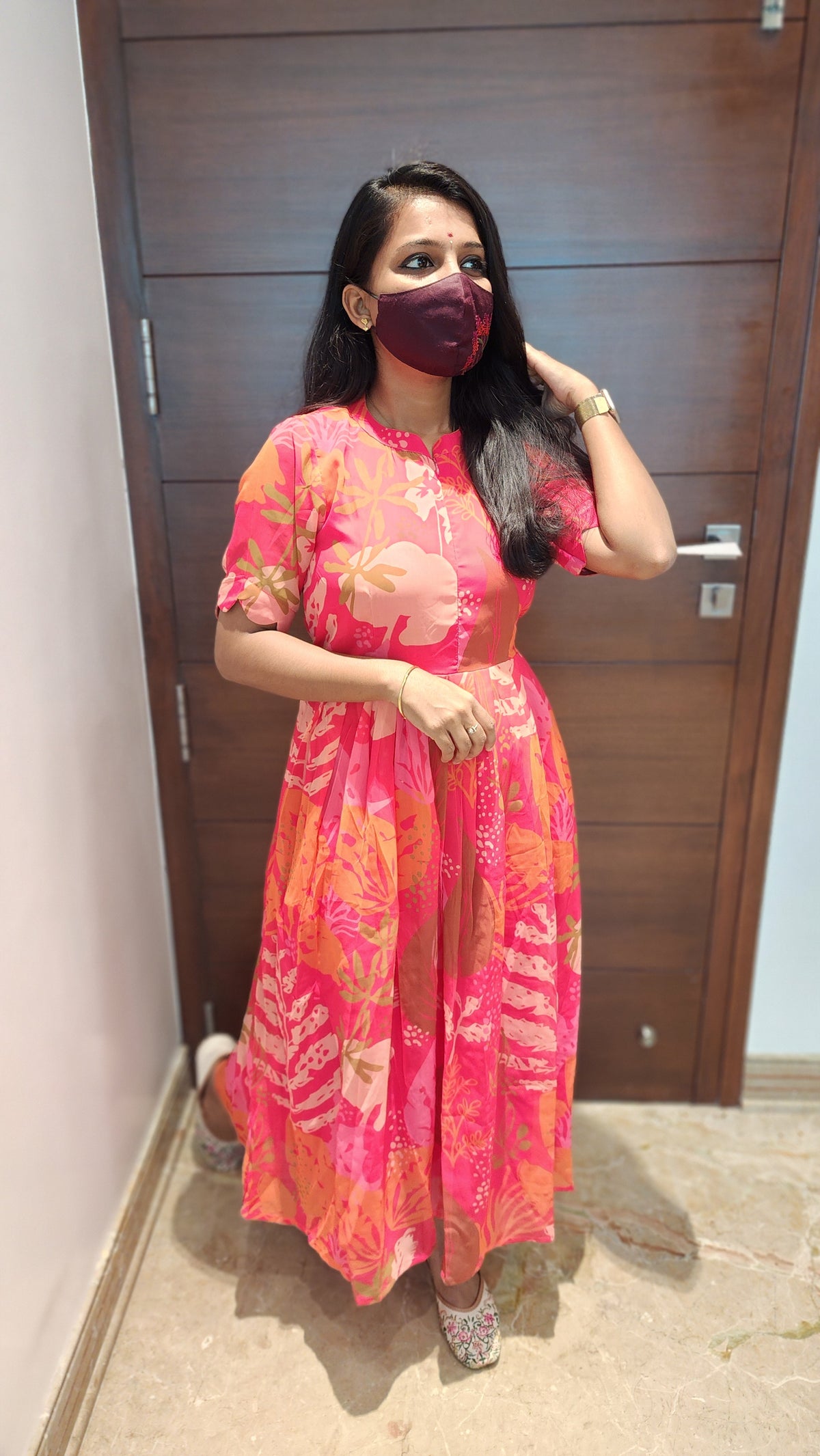 Western wear frock(10632)