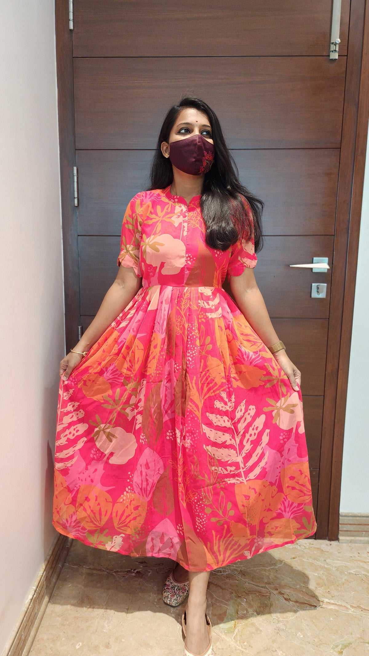 Western wear frock(10632)