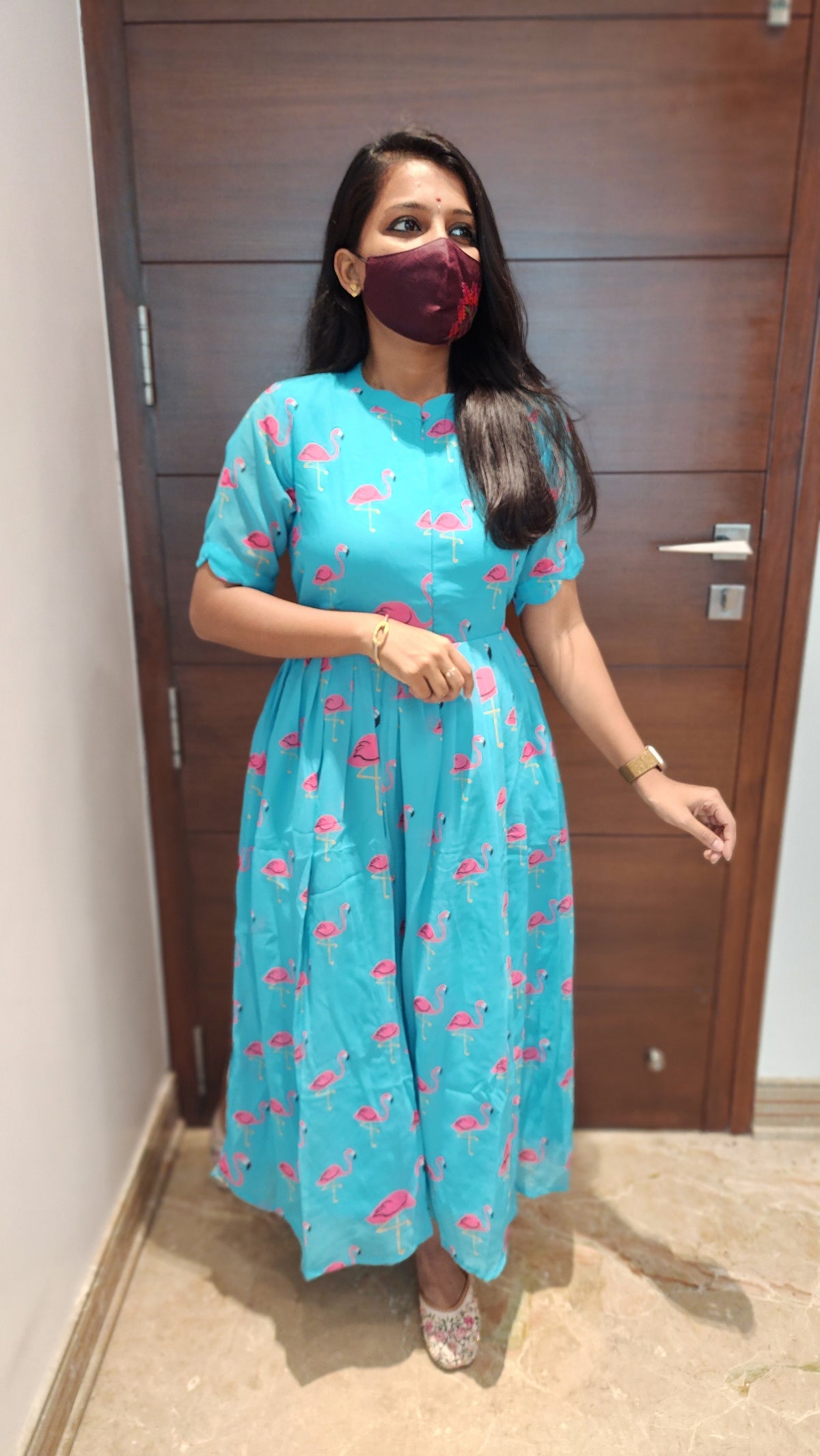 Western wear frock(10634)