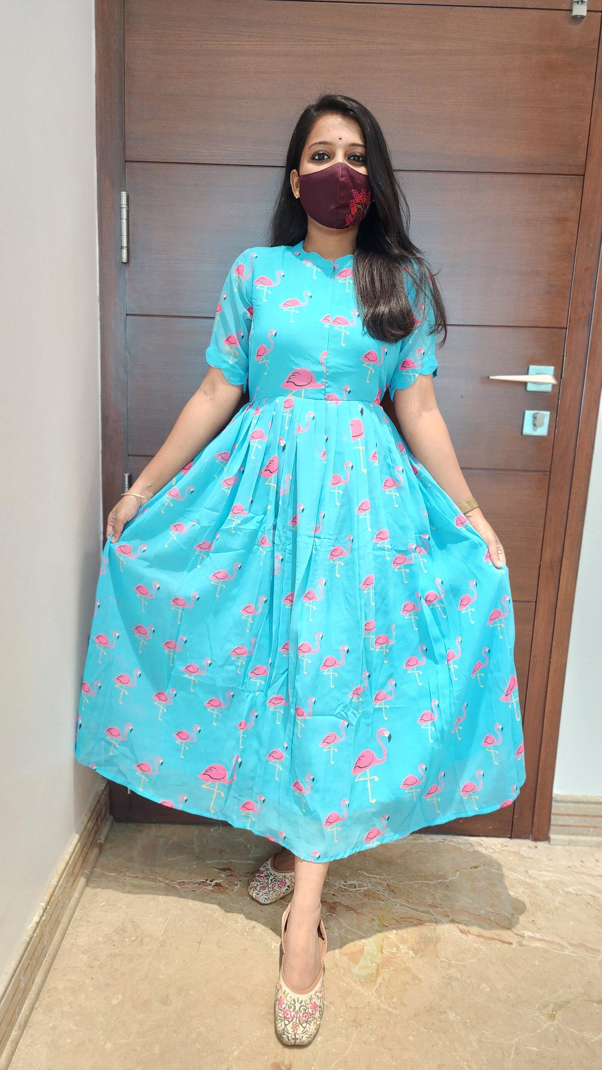 Western wear frock(10634)