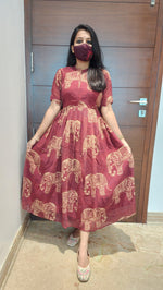 Western wear frock(10631)