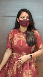 Western wear frock(10631)