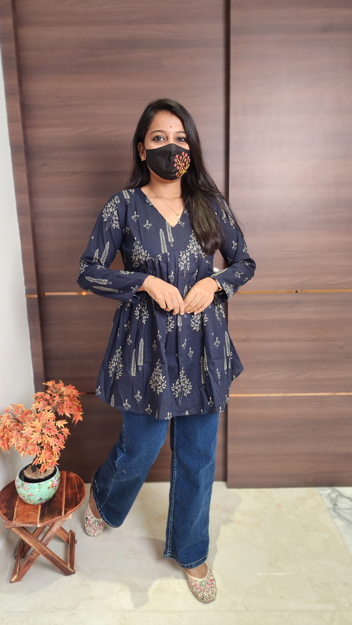 Peplum top(10754)