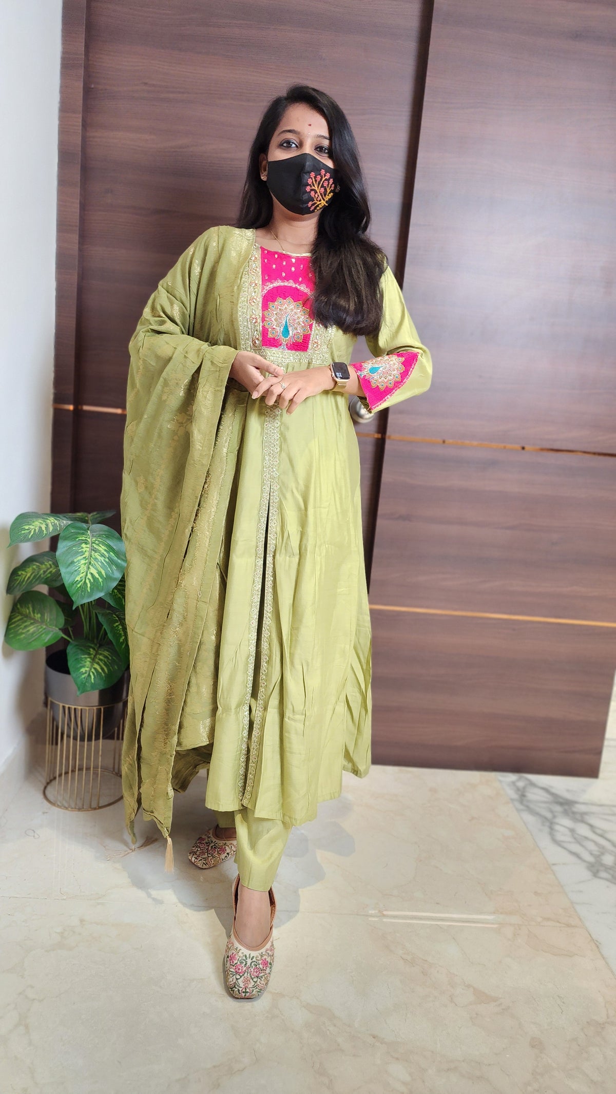 Ethnic Salwar Set(10763)c4