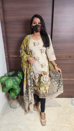 Salwar Set (kurti+Dupatta)(10783)c