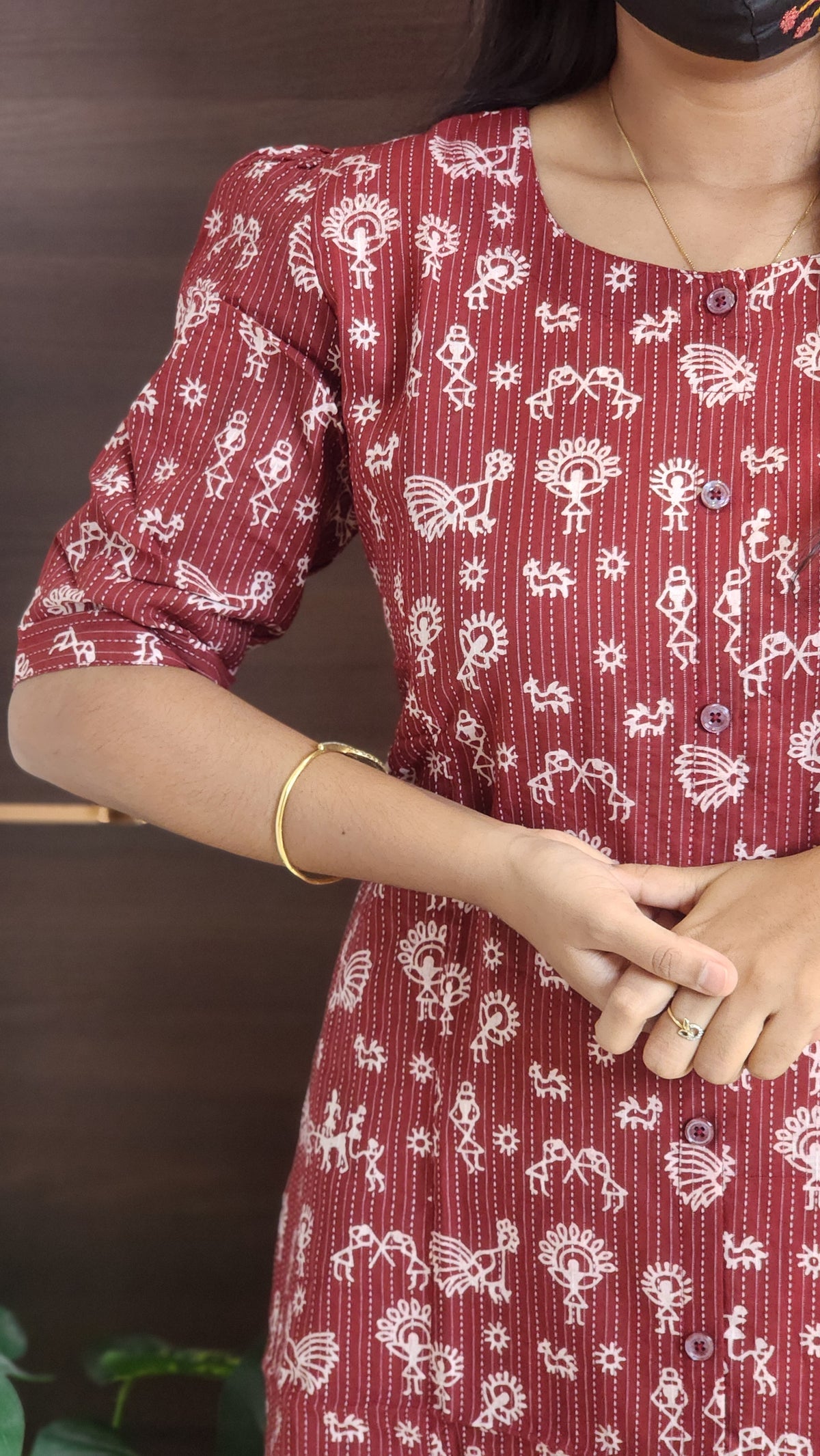 Jaipur A-Line cotton Kurti (10805)