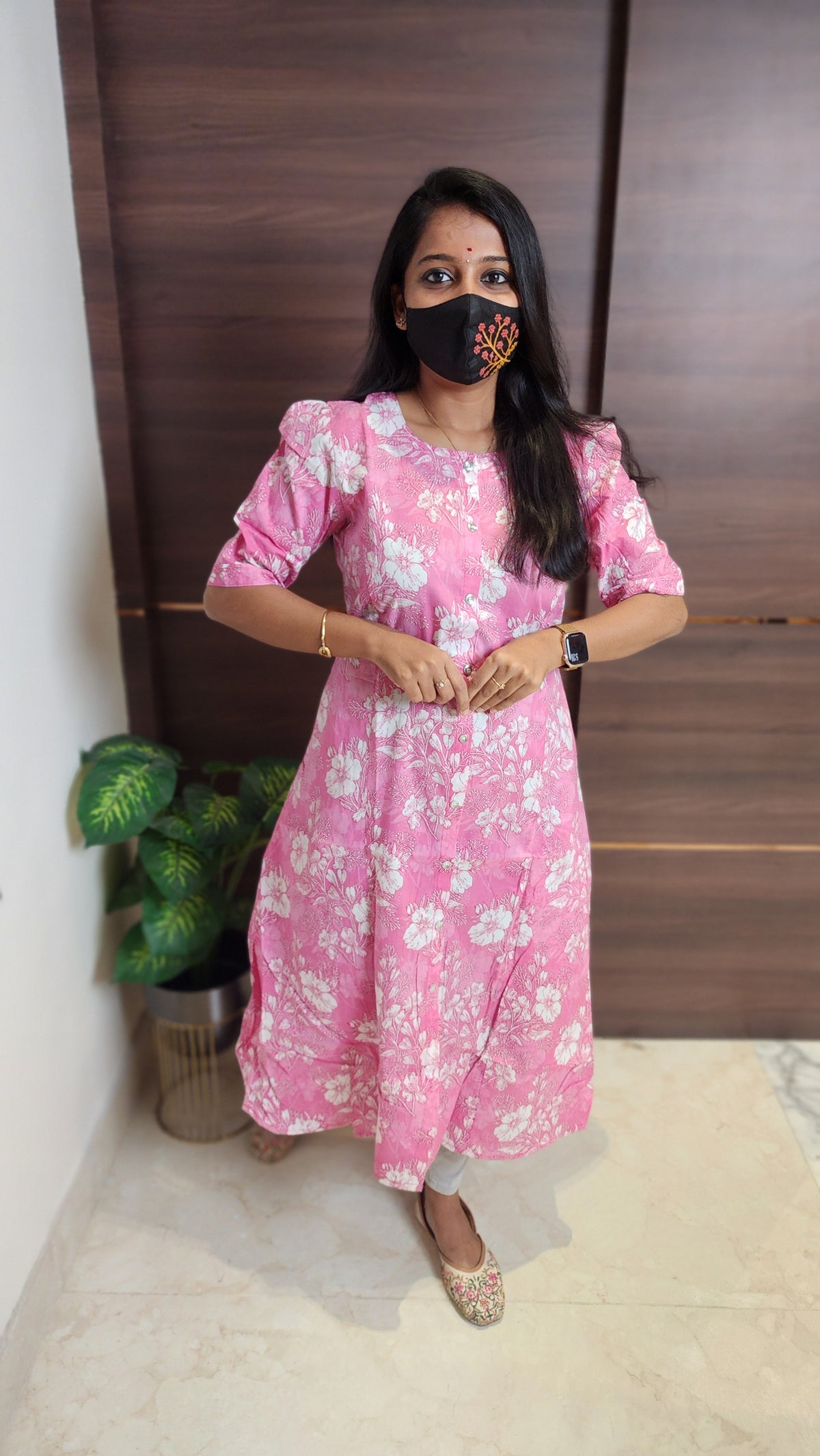 Jaipur A-Line cotton Kurti(10925)