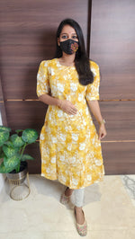 Jaipur A-Line cotton Kurti(10926)