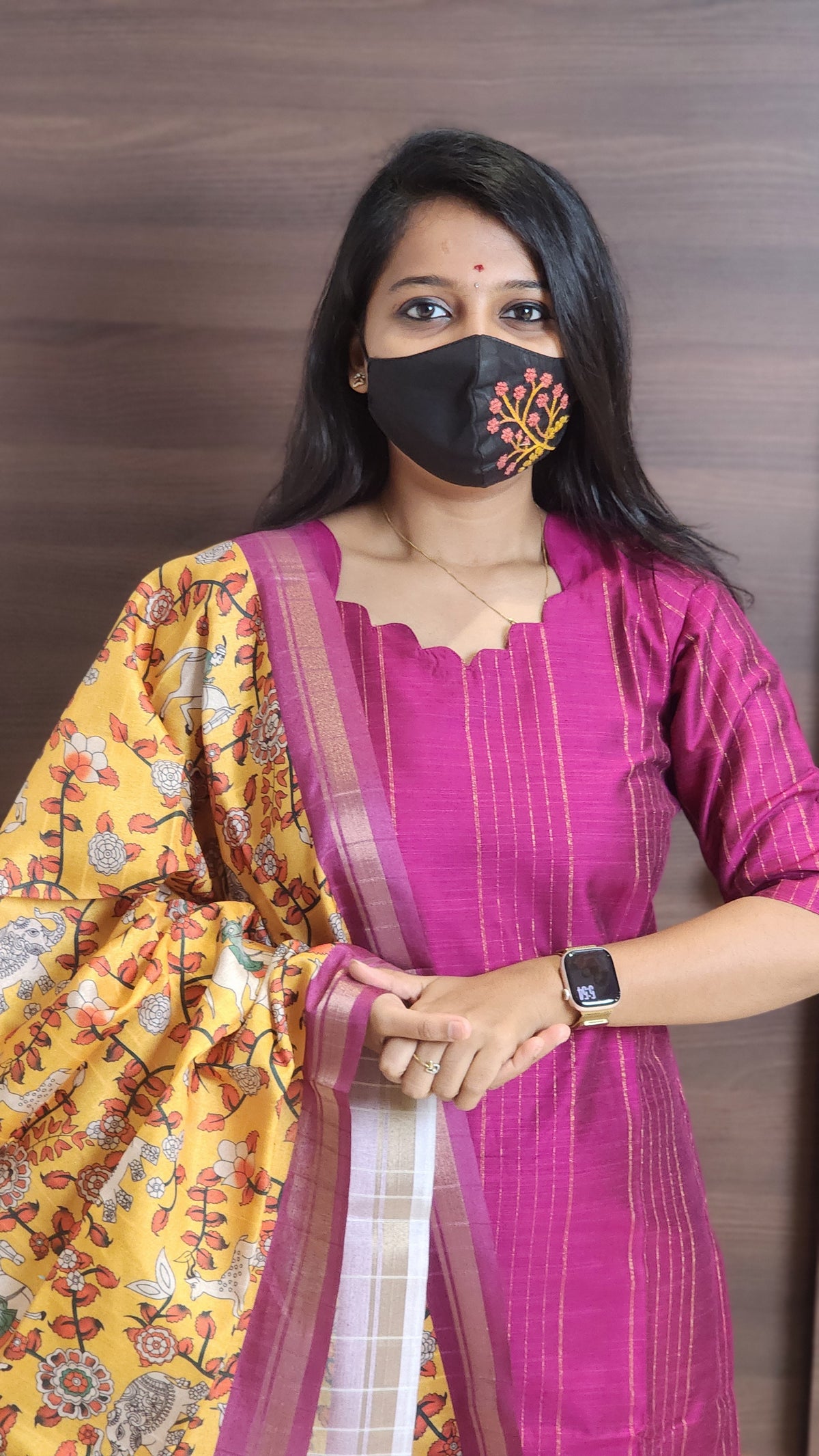 Salwar Set (kurti+Dupatta)(10810)c