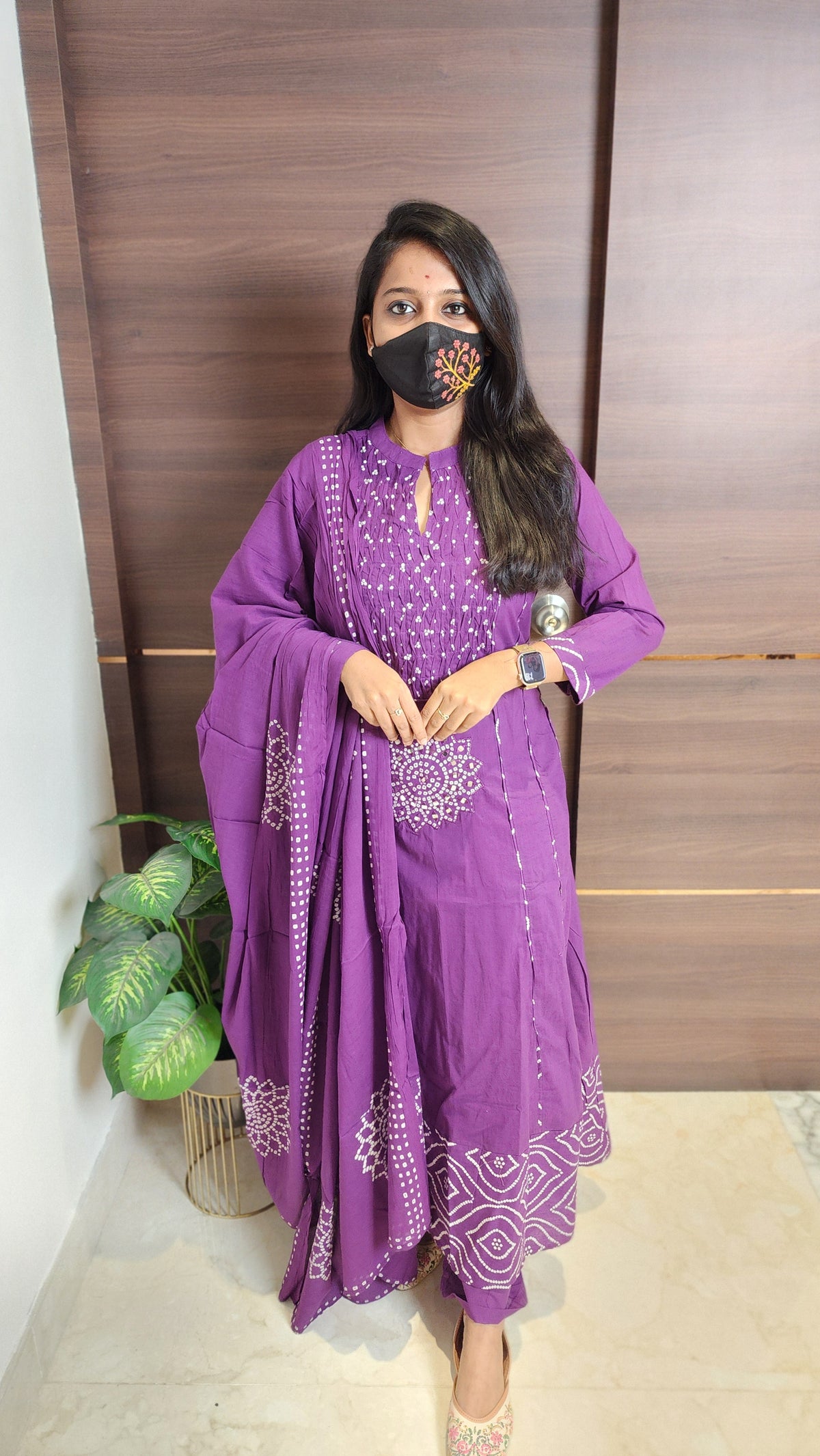 Cotton salwar set (10844)c2