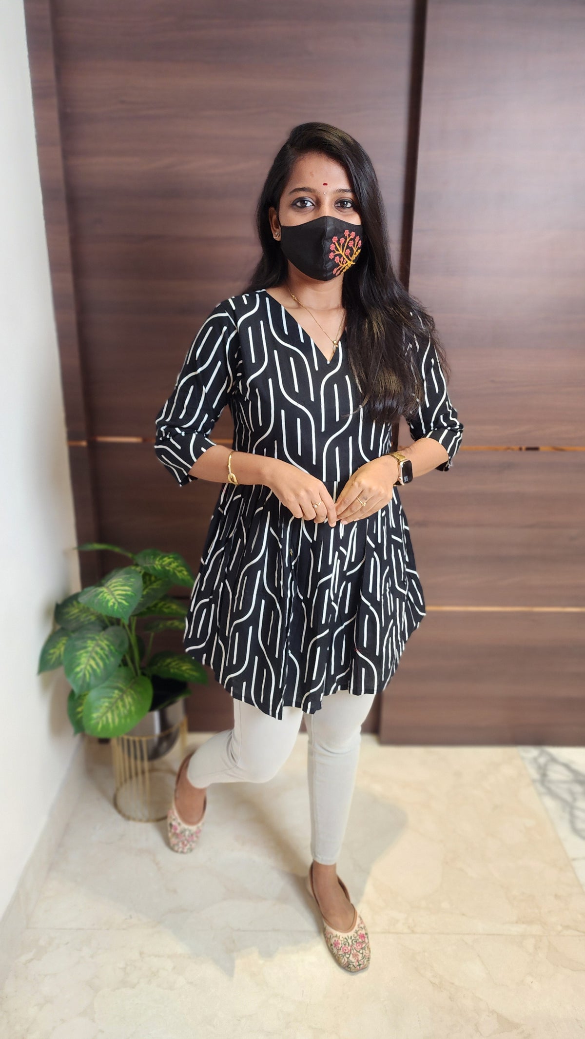 Peplum top (10947)