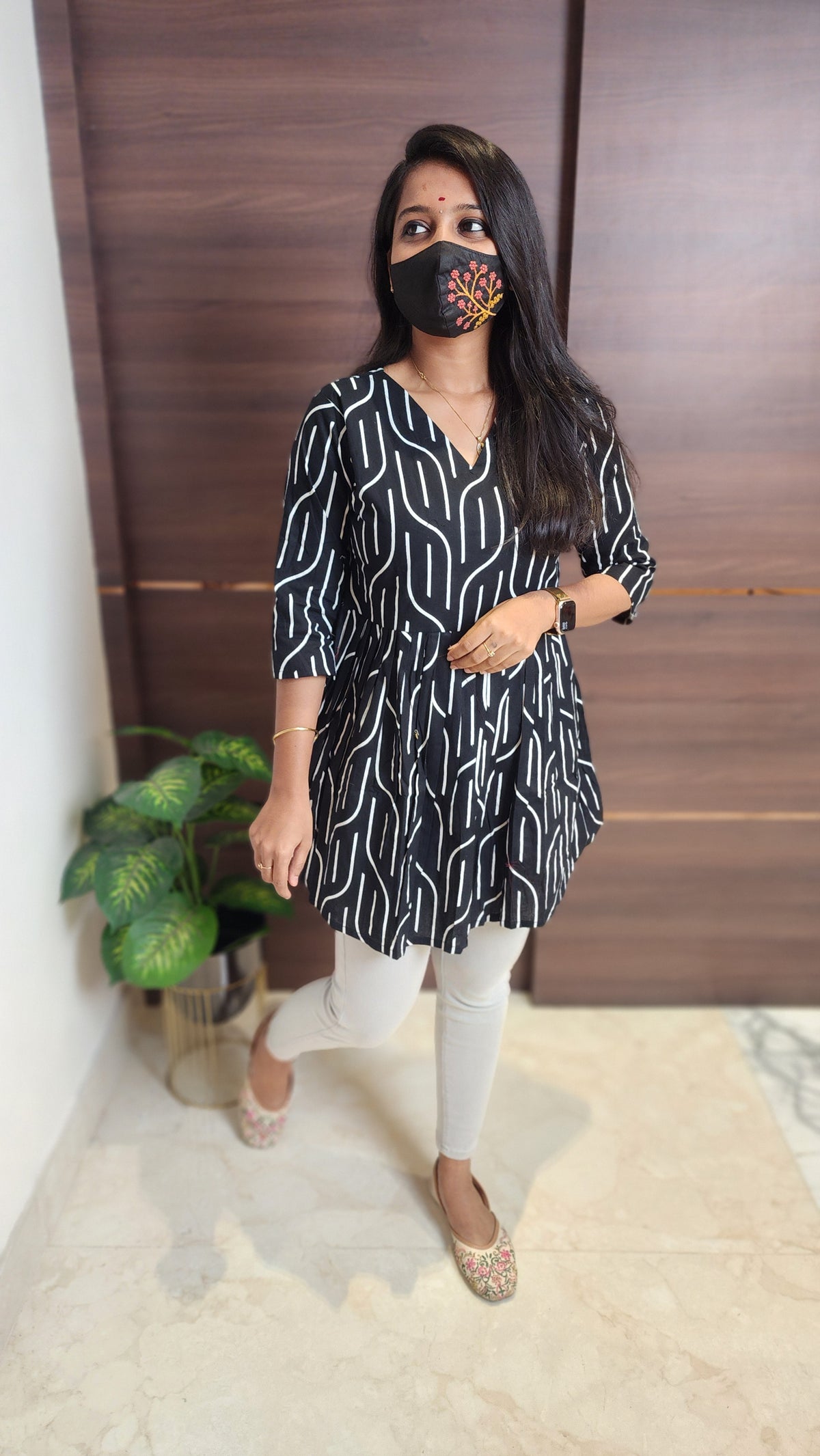 Peplum top (10947)