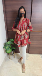 Peplum top(10834)