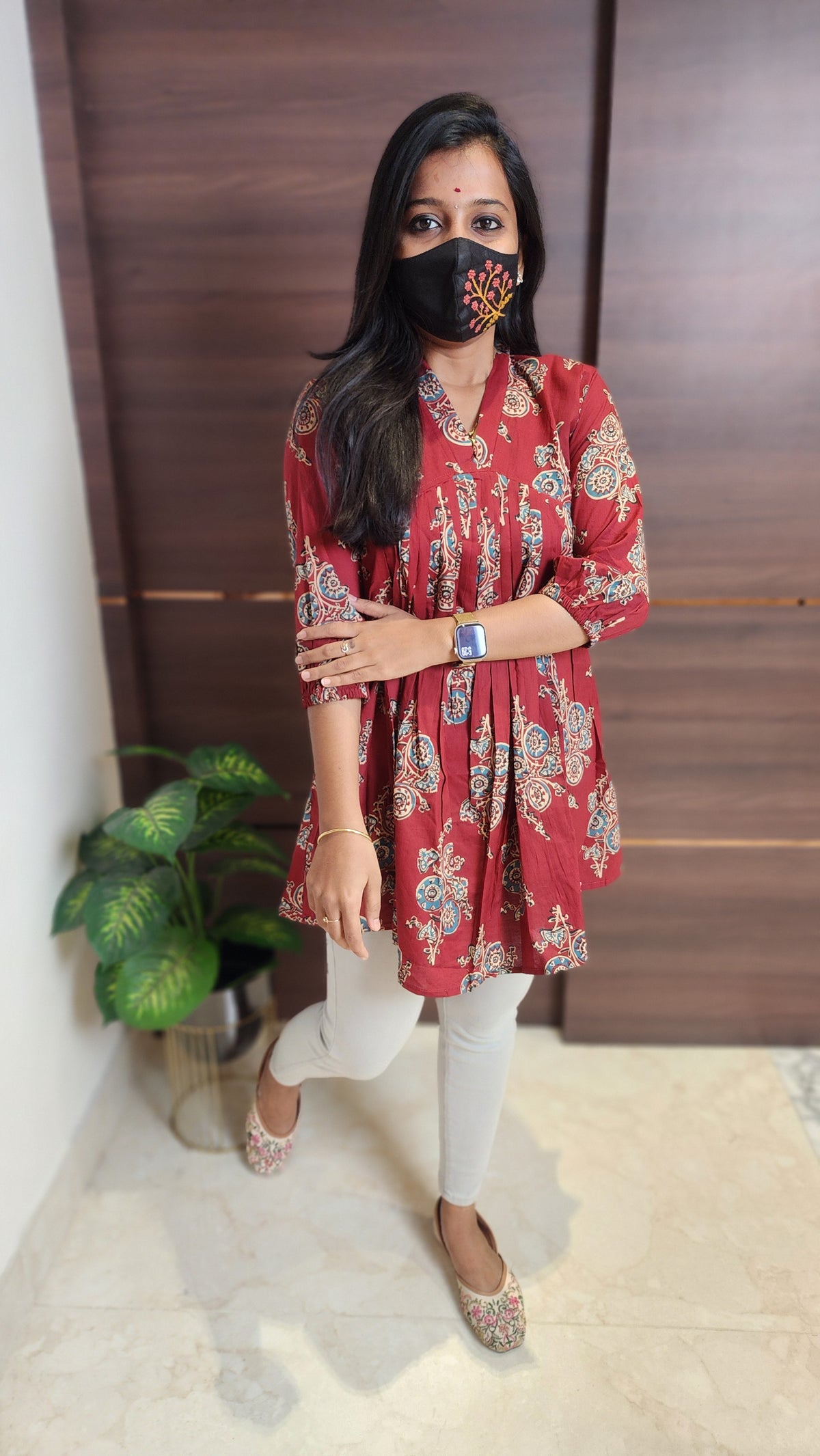Peplum top(10834)
