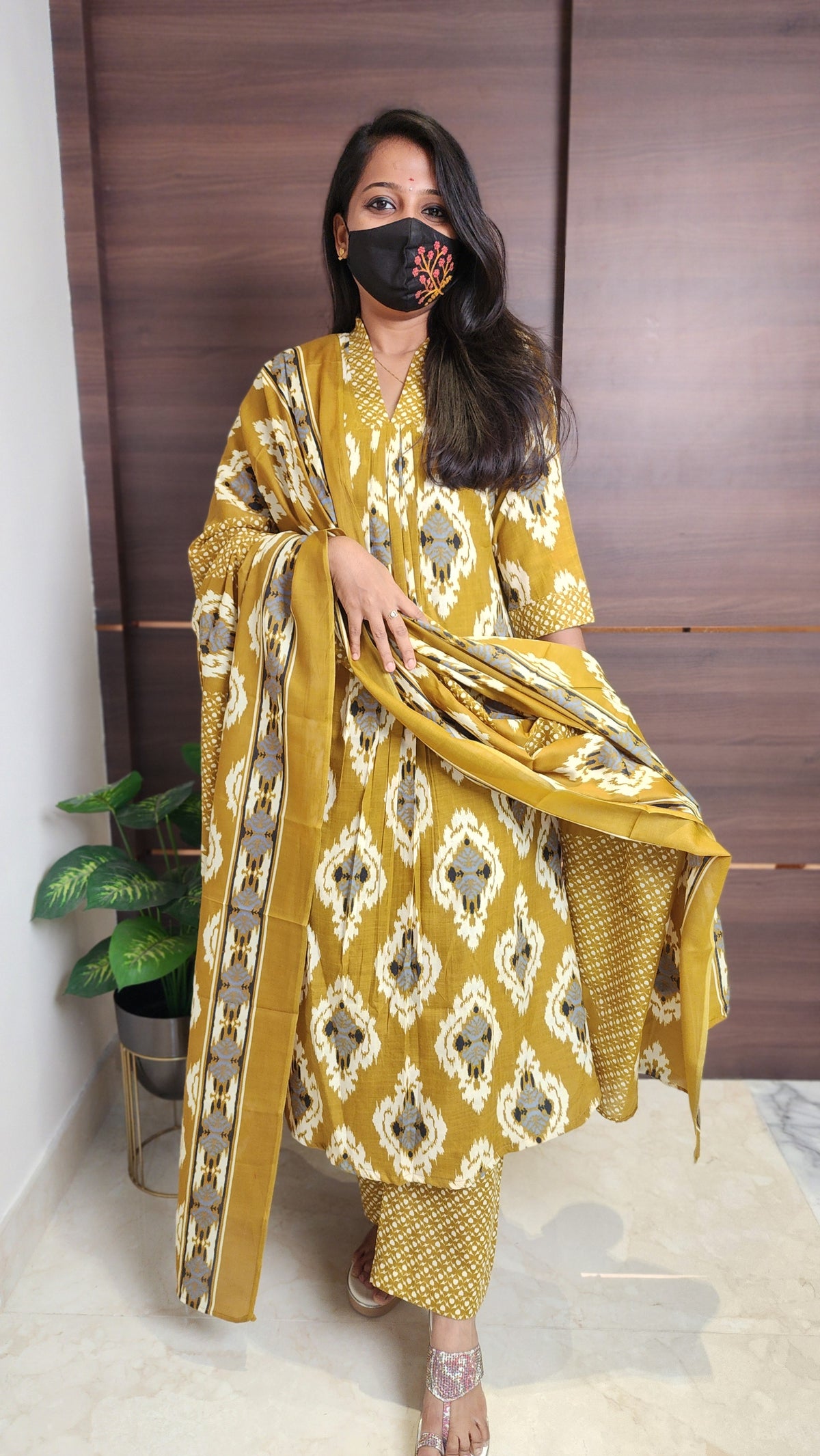Cotton salwar set (₹10990)