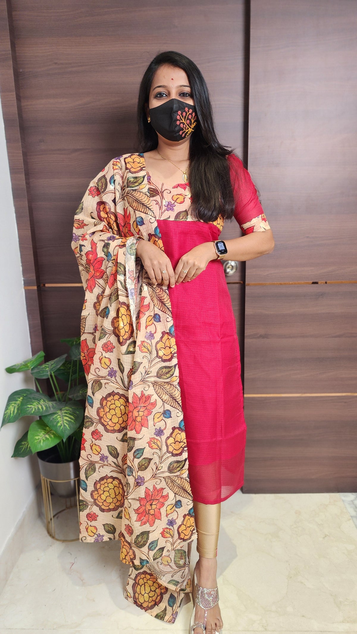 Salwar Set (Kurti+Dupatta) (11005)