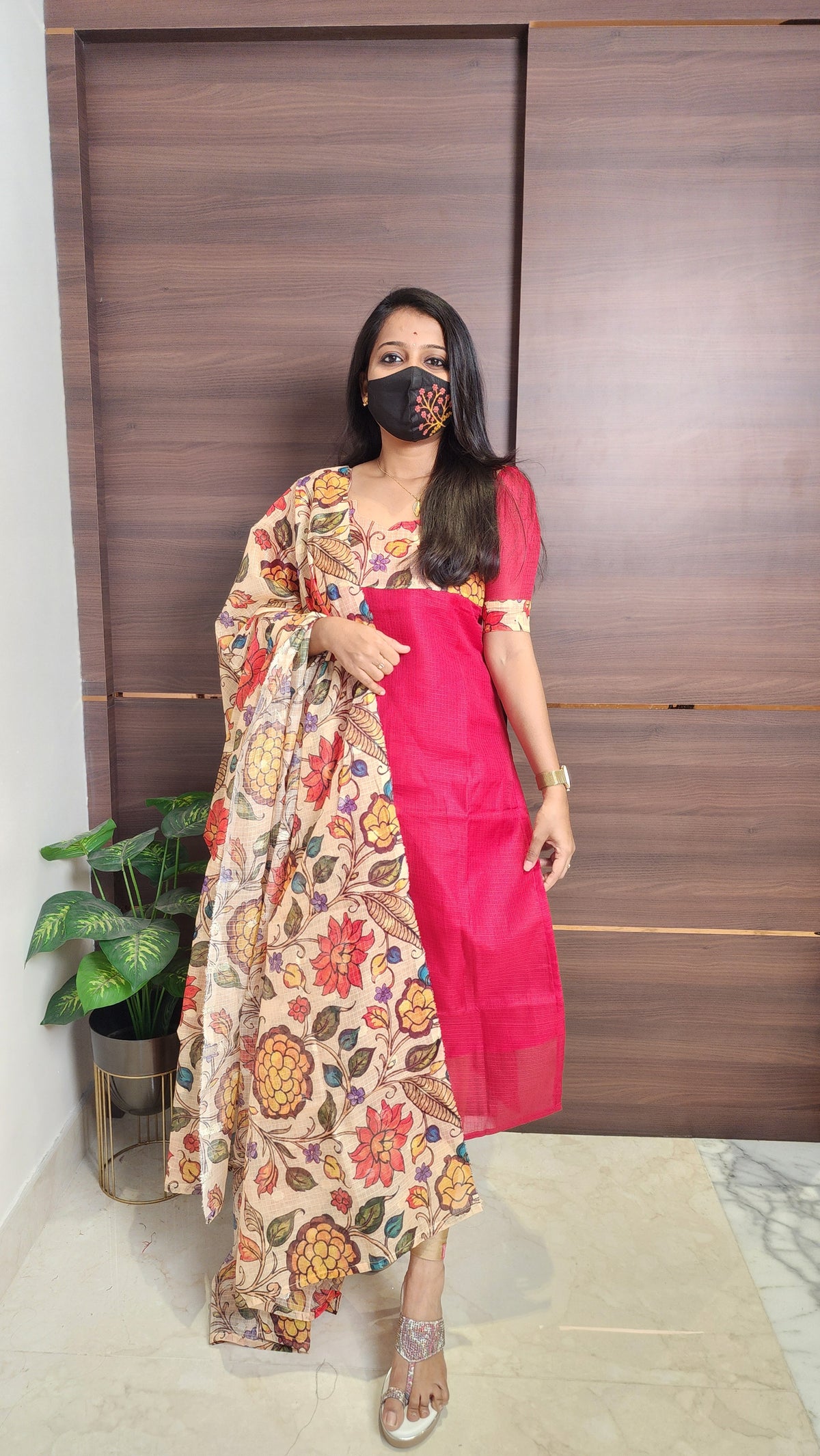 Salwar Set (Kurti+Dupatta) (11005)