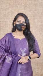 Salwar Set (Kurti+Dupatta) (11019)