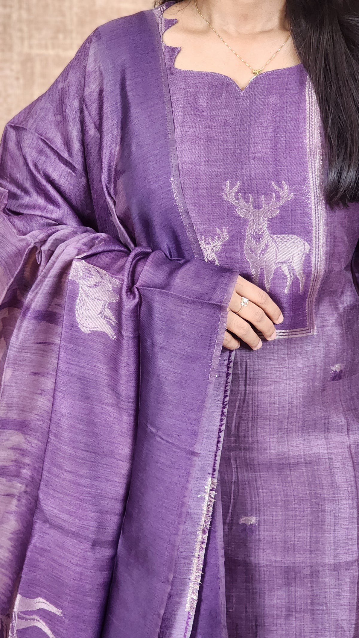 Salwar Set (Kurti+Dupatta) (11019)