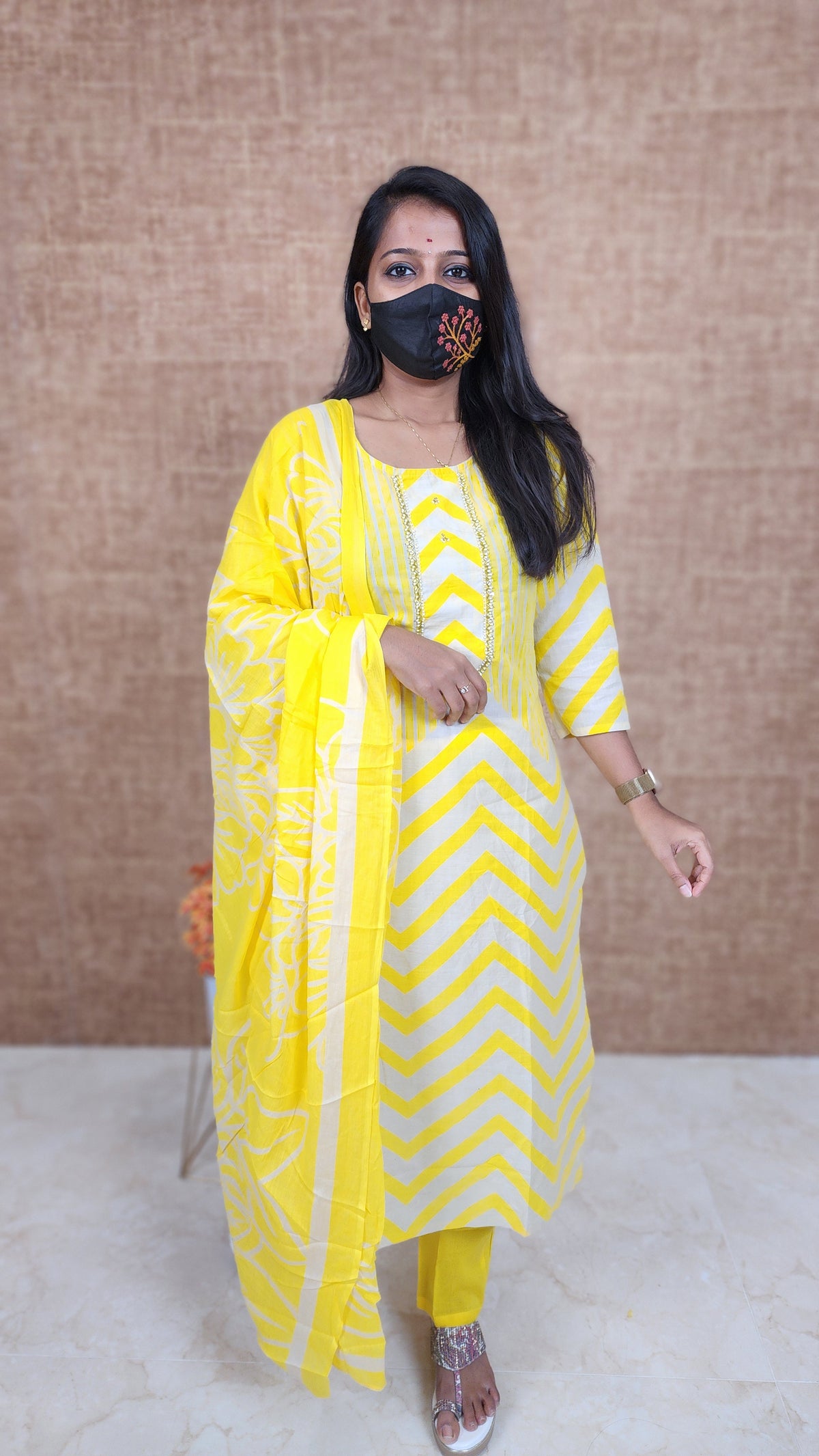 Cotton salwar set (11033)