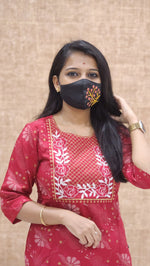 Office Wear kurti-Embroidery kurti(11041)