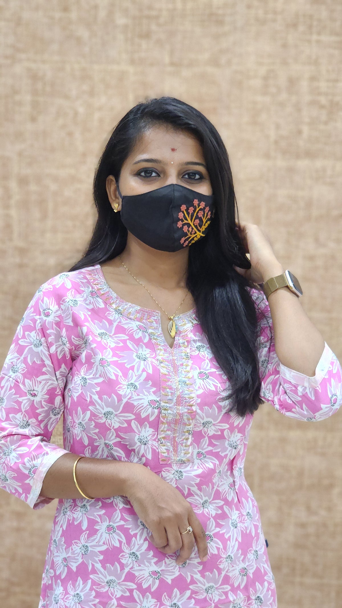Office Wear kurti-Embroidery kurti(11042)