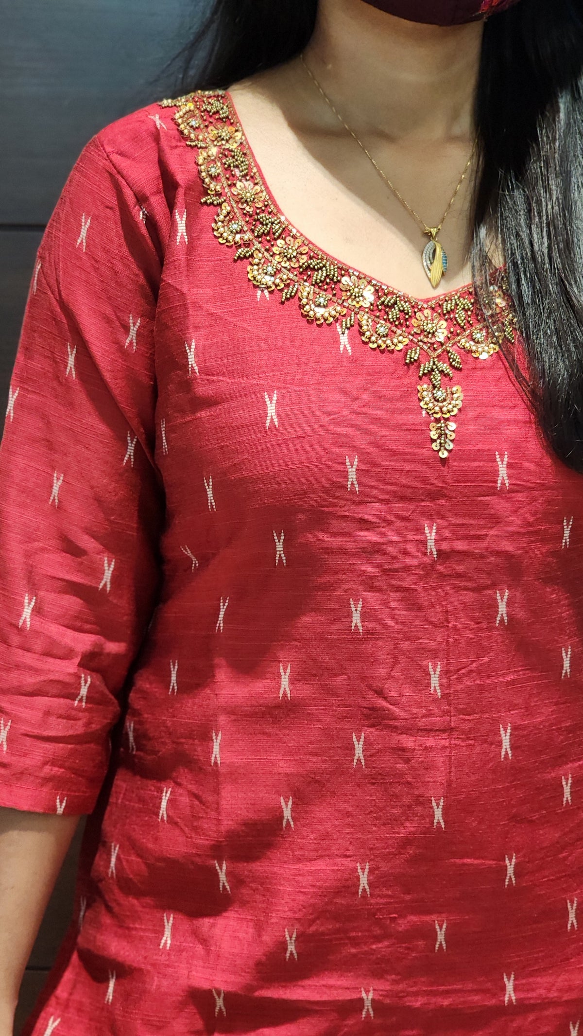Nakshatra handwork Cord set (11084)
