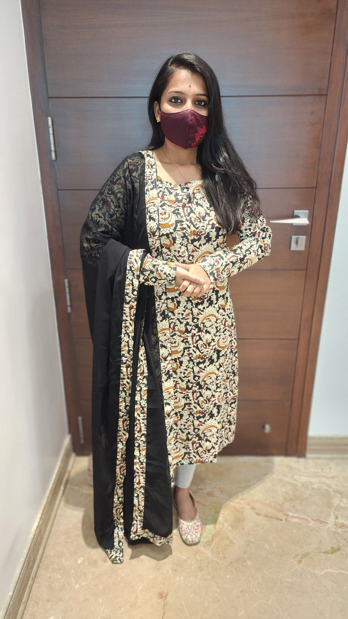 Salwar Set (kurti+Dupatta)(11101)