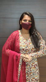 Salwar Set (kurti+Dupatta)(11102)