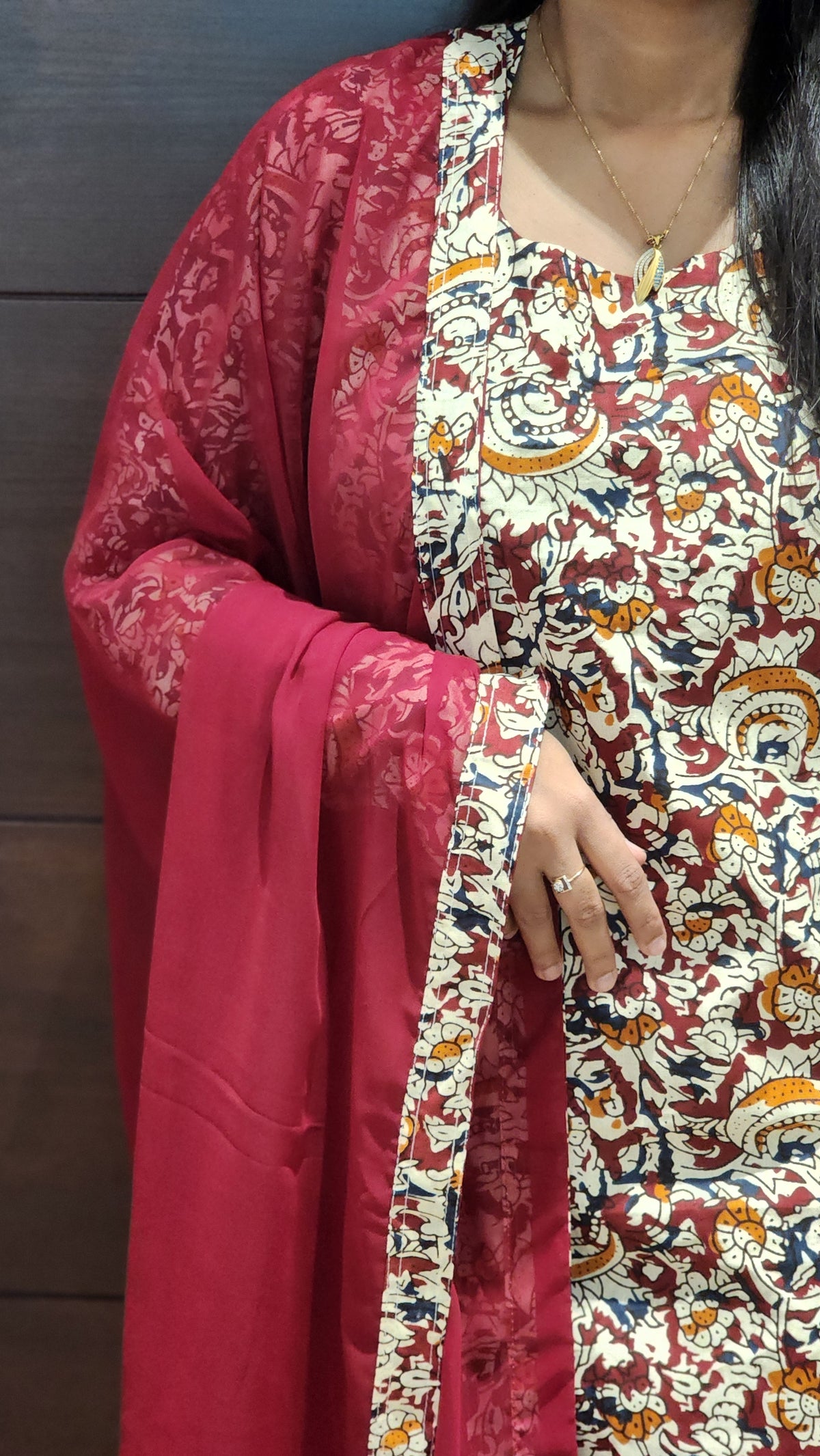 Salwar Set (kurti+Dupatta)(11102)