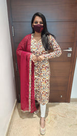 Salwar Set (kurti+Dupatta)(11102)