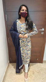 Salwar Set (kurti+Dupatta)(11103)