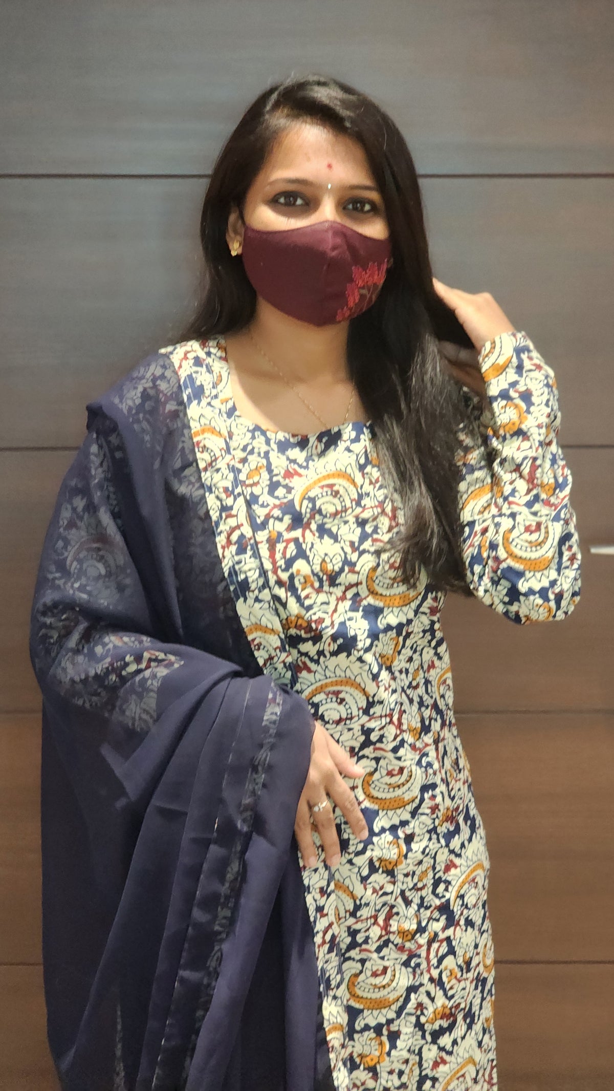 Salwar Set (kurti+Dupatta)(11103)