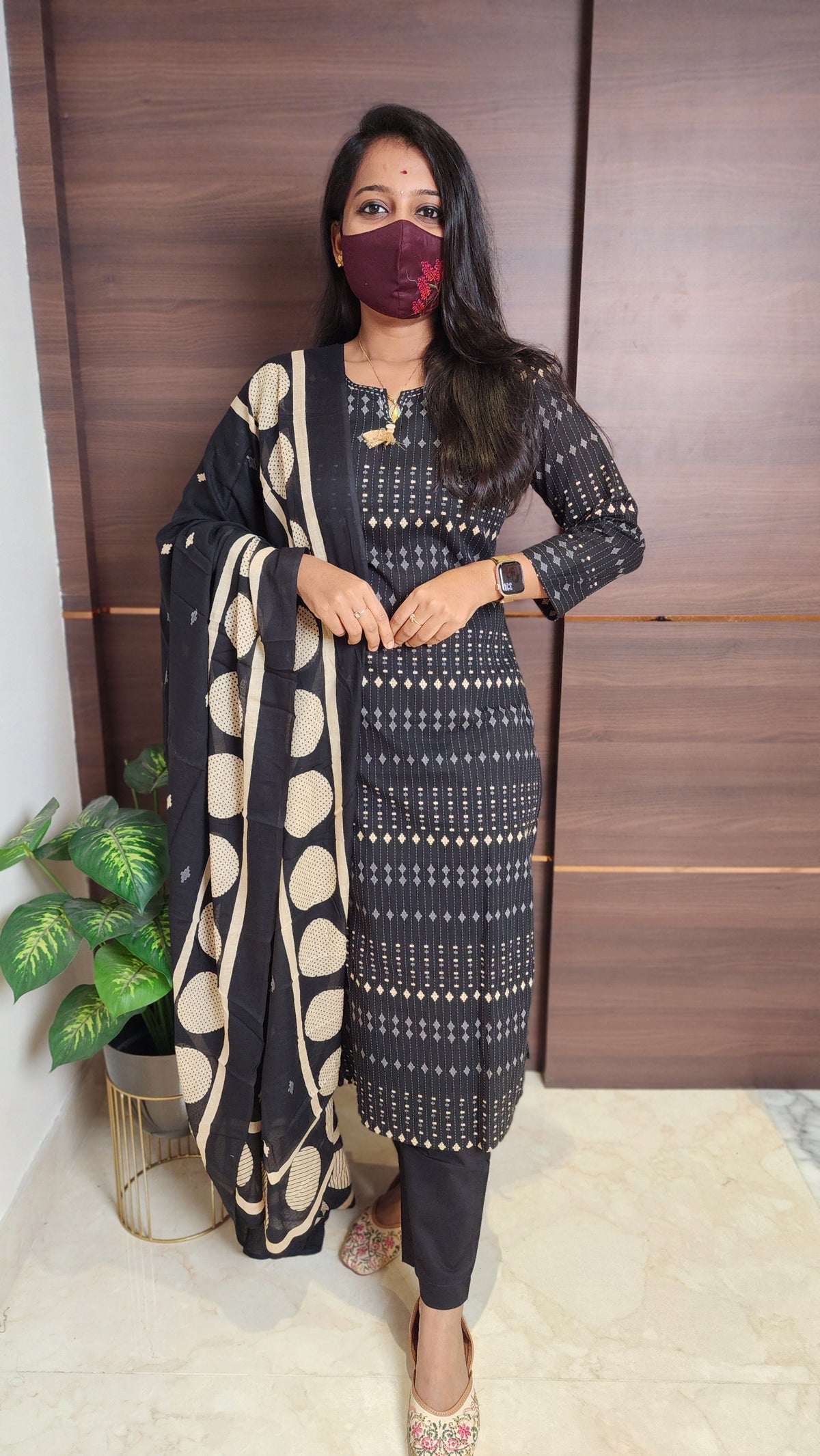 Cotton salwar set (11128)