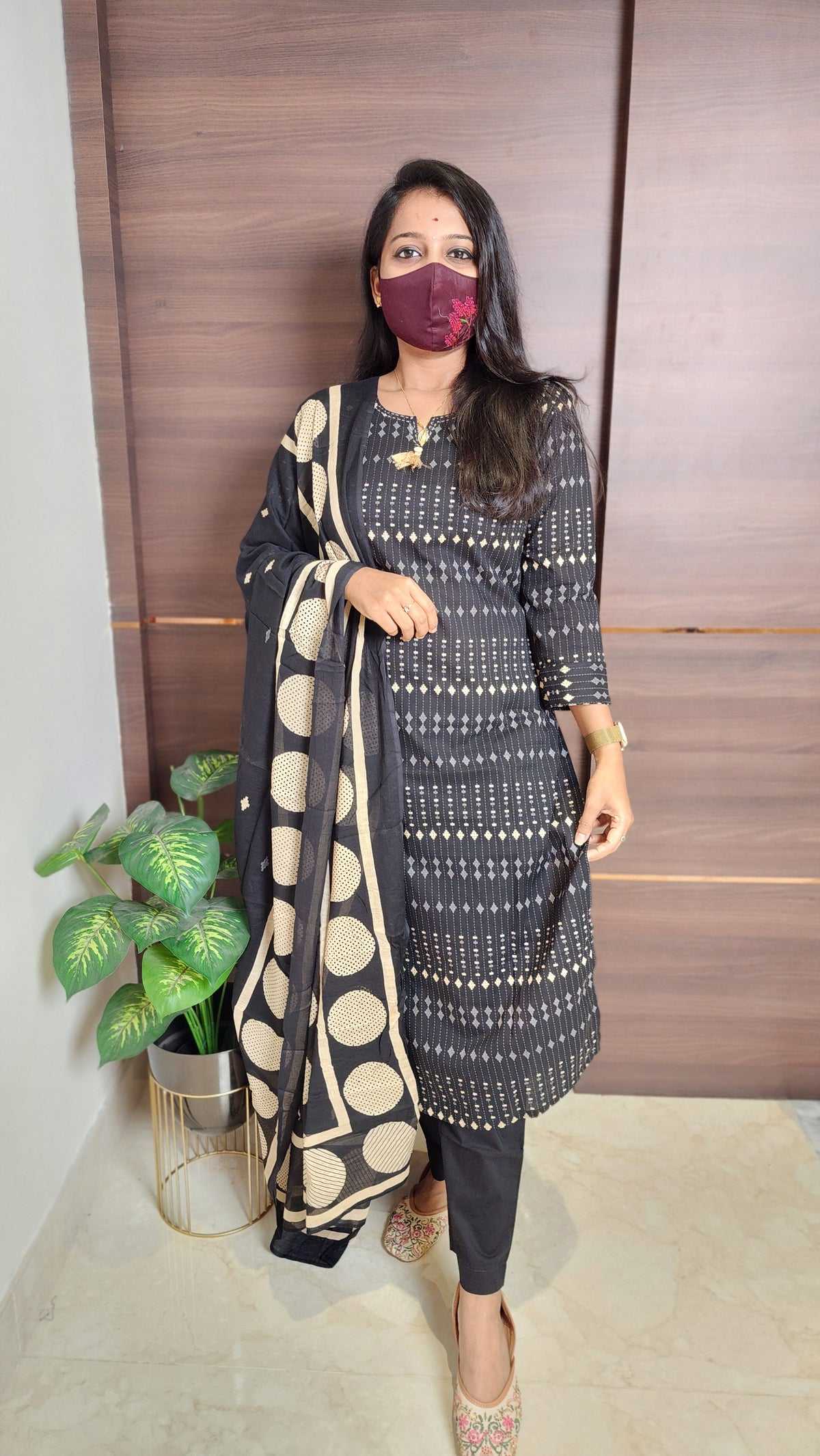 Cotton salwar set (11128)