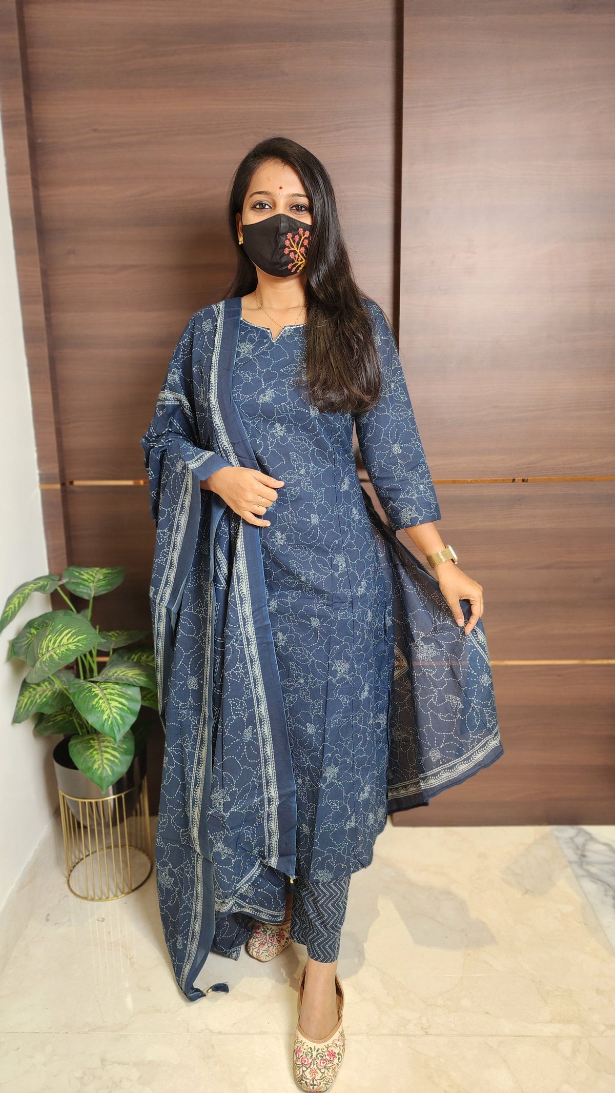 Cotton salwar set (11146)