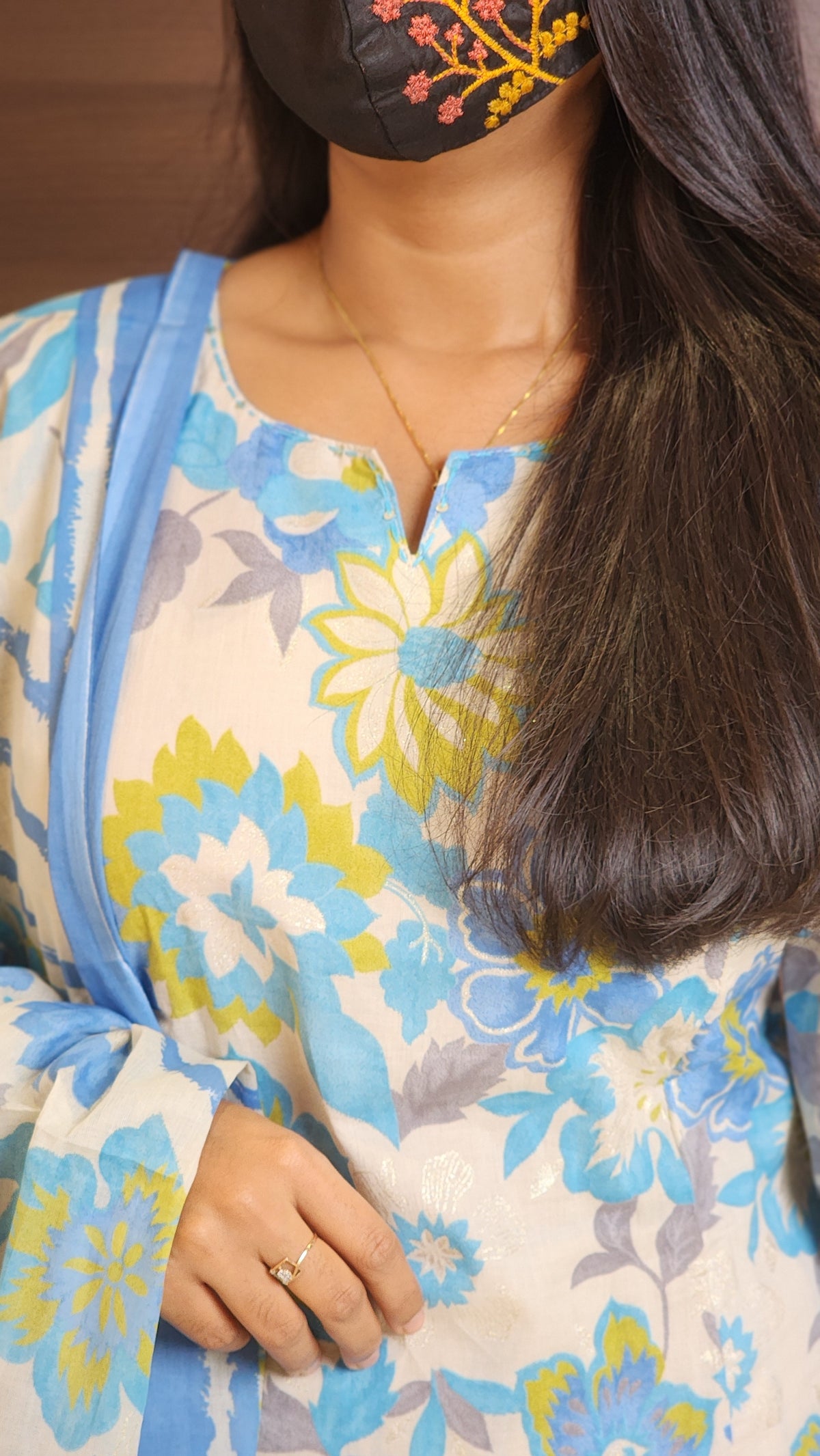 Cotton salwar set (11147)