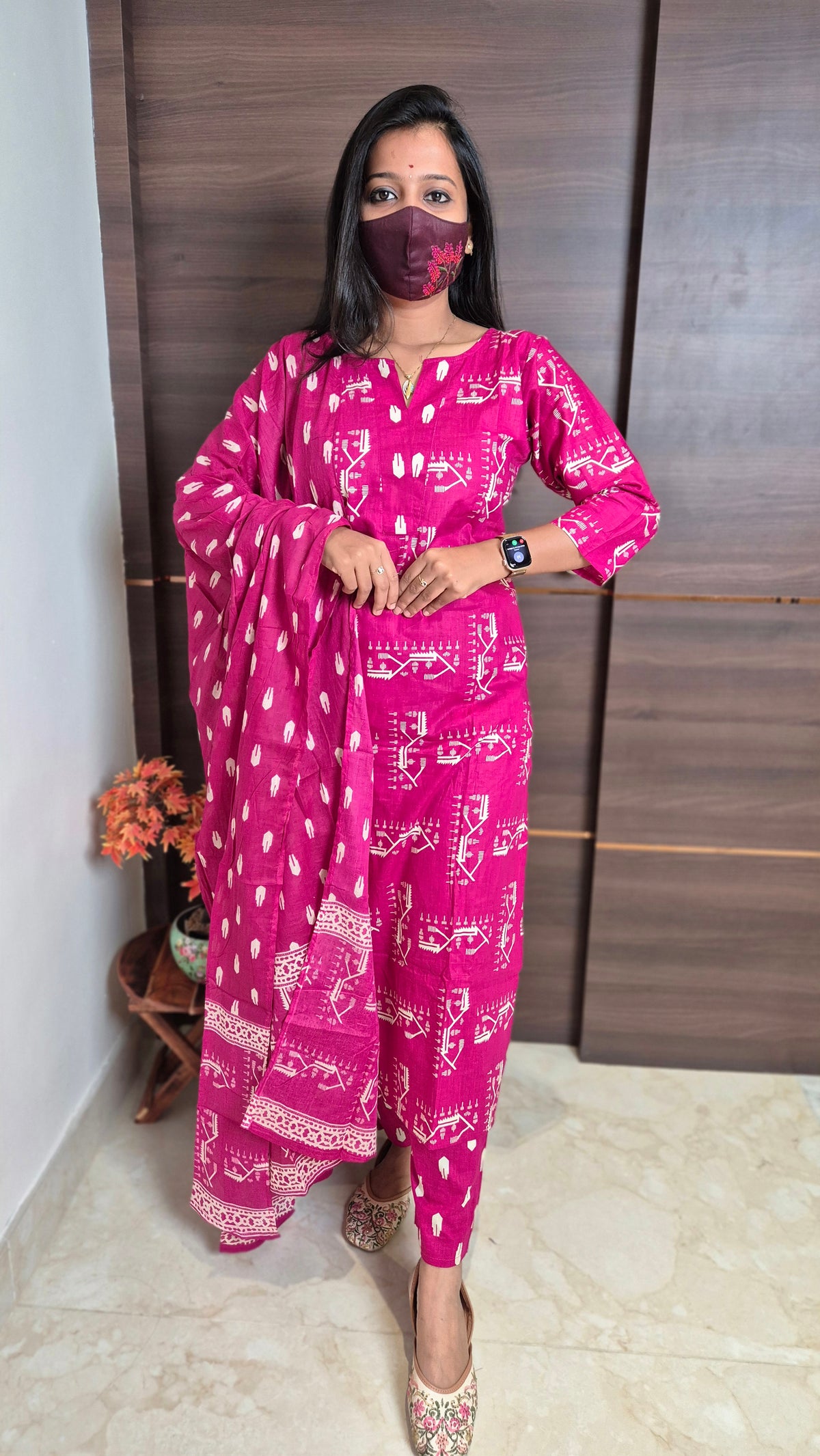 Cotton salwar set (11311)