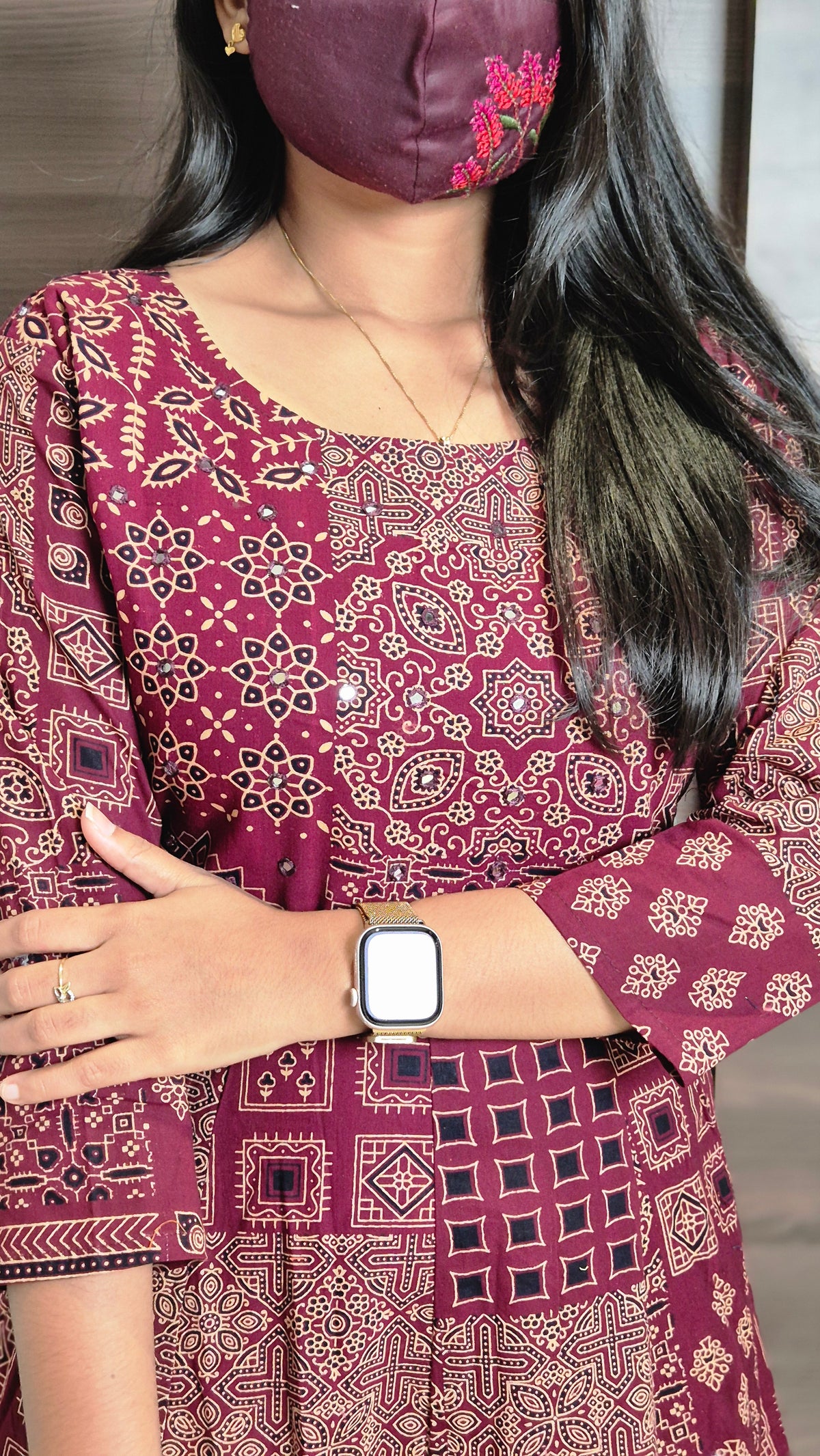 Western wear frock(11343)