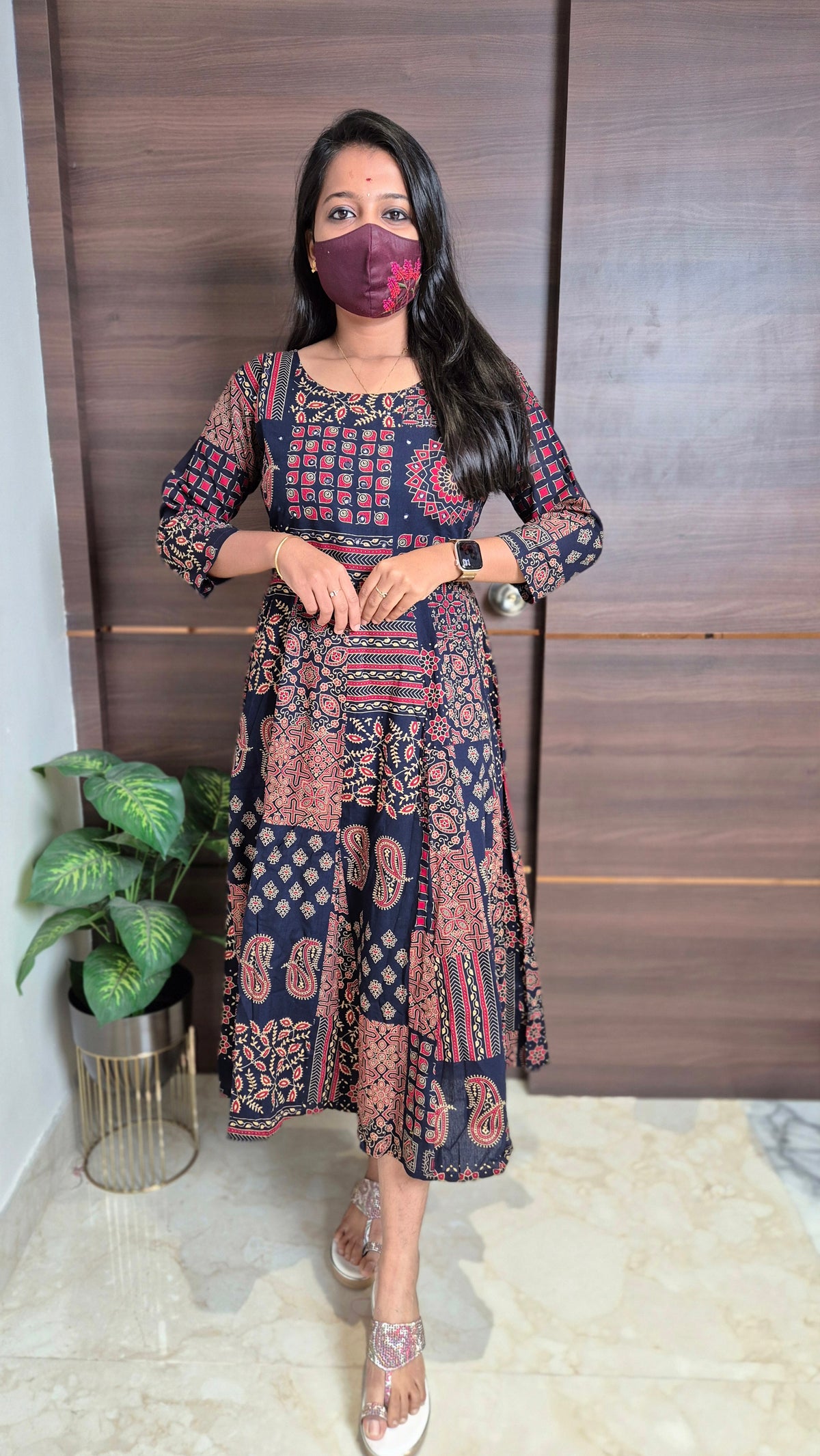 Western wear frock(11342)