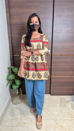 Peplum top (11421)