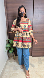 Peplum top (11421)